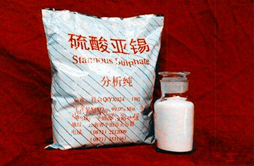 Sử dụng công nghiệp Nguyên liệu mạ điện Stannous Sulfate 7488-55-3