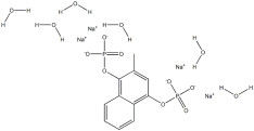 Menadiol Sodium Diphosphate CAS 6700-42-1 Chất trung gian dược phẩm