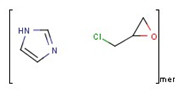 CAS 68797-57-9 Sản phẩm của chất lỏng nhớt Imidazole và Epichlorodydrin